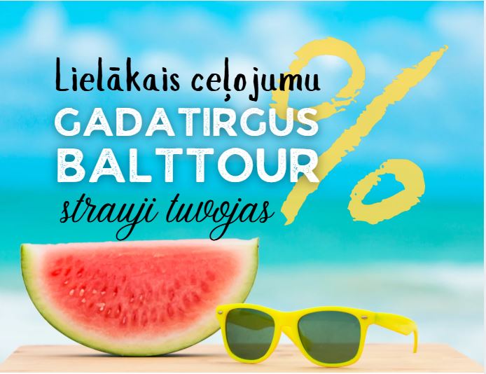 Balttour akcija 2026 čarteri